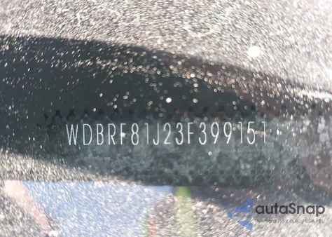 2003 Mercedes-Benz C 240 from USA, damaged, VIN WDBRF81J23F399151